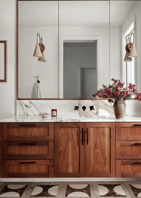 Засветился в трендах — какой материал обновит ванную комнату - фото 3