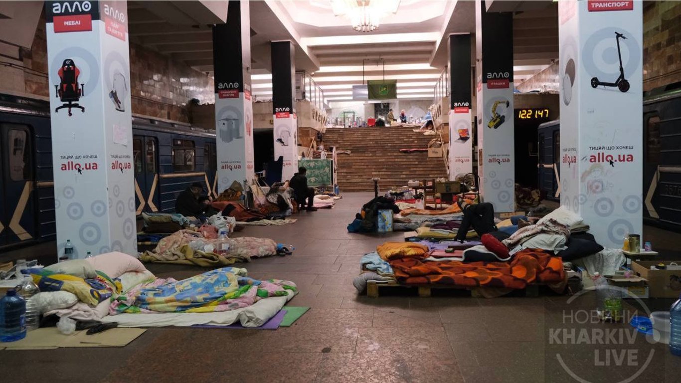 На станции Героев Труда в Харькове продолжают жить люди - подробности