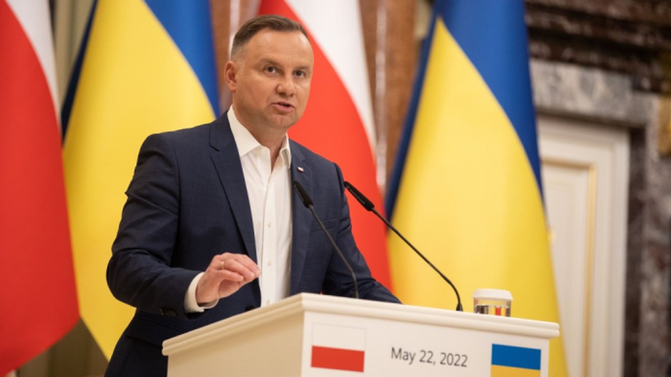 Дуда начинает тур по Европе, чтобы убедить сделать Украину кандидатом на вступление в ЕС