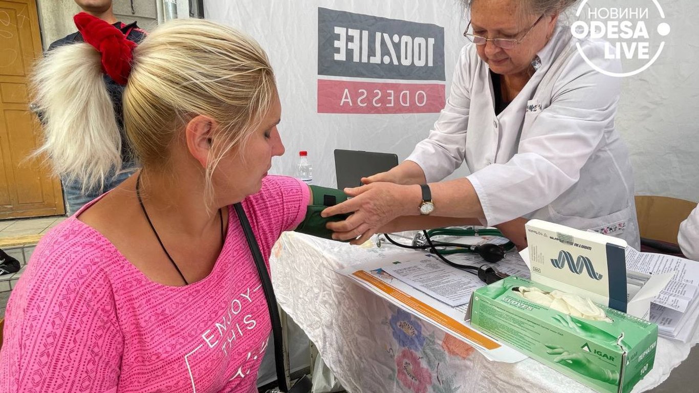 В Одессе заработала медицинская помощь для переселенцев