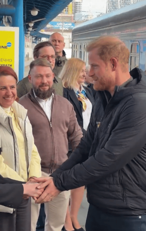 Принц Гаррі в Києві 23 квітня