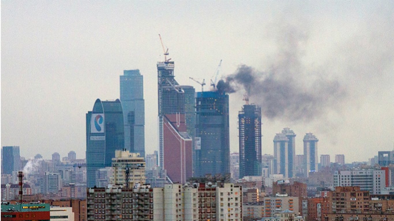 Пожар в Москва-Сити - видео, что известно