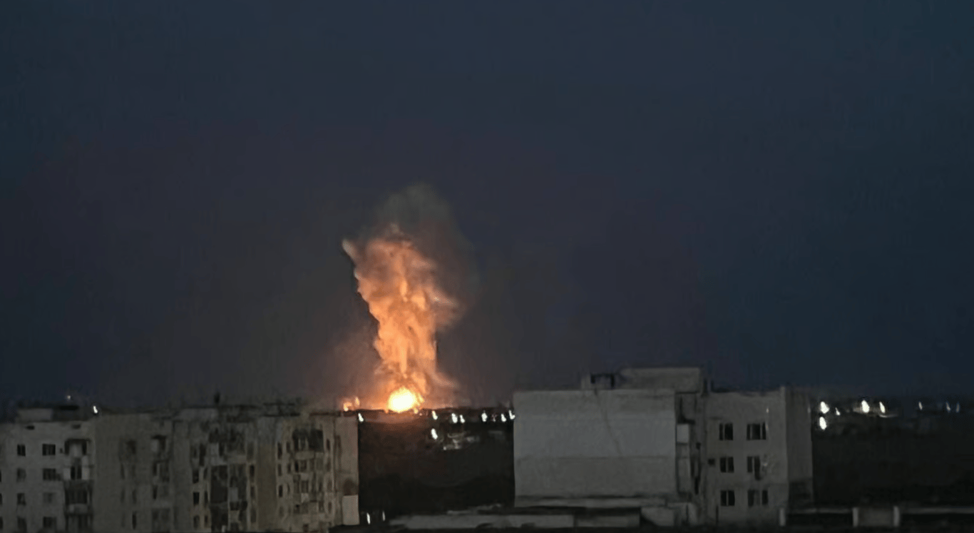 Взрыв в Крыму