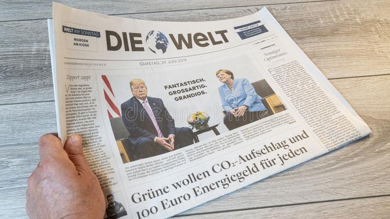Россия ограничила доступ на сайт немецкой газеты Die Welt