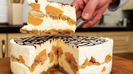 Торт "Перлина" без випічки за 20 хвилин — виглядає на 100 % - 285x160