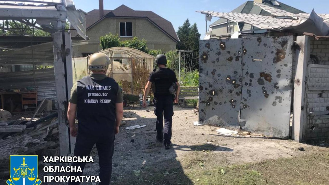 Прокуратура опубликовала последствия вражеских обстрелов Харьковщины