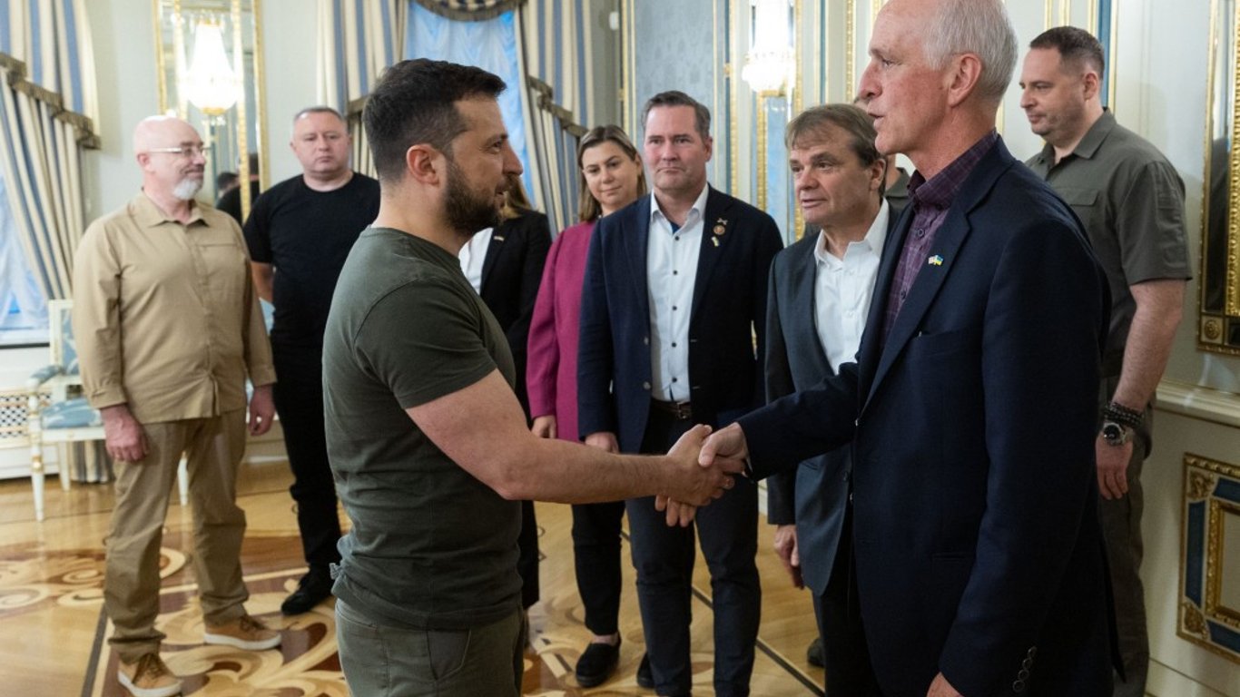 Зеленский встретился с делегацией Палаты представителей Конгресса - видео