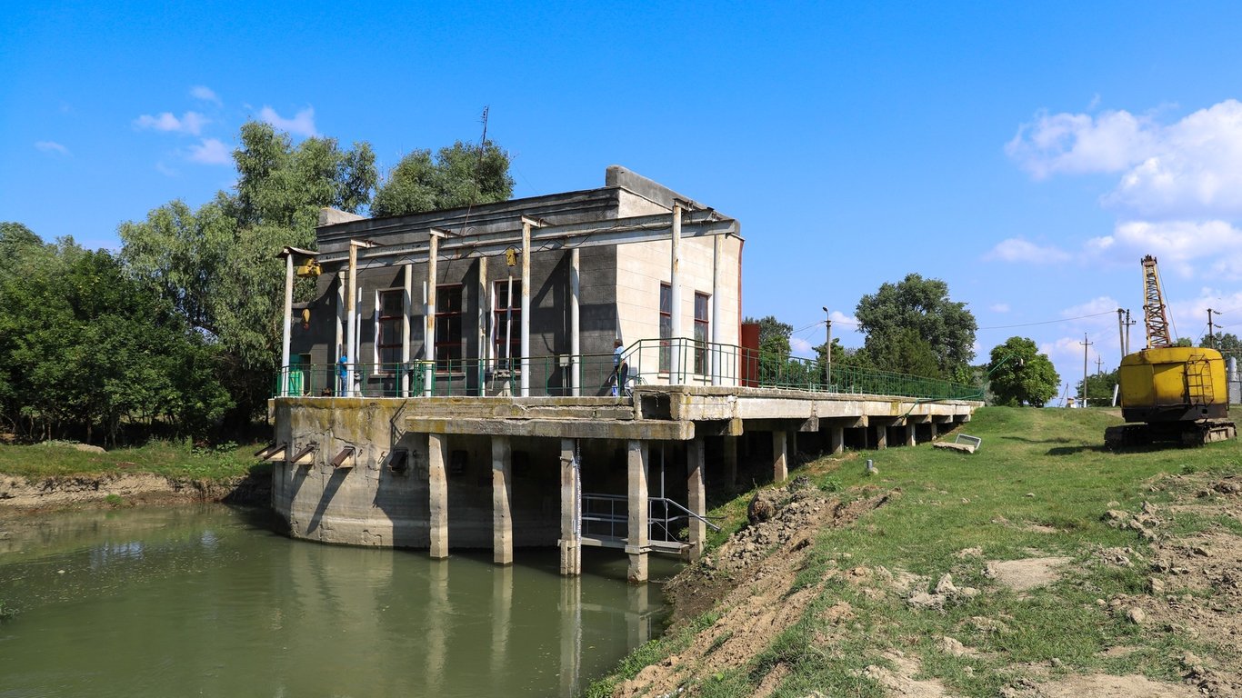 В Измаильском районе восстанавливают водохранилище Катлабух