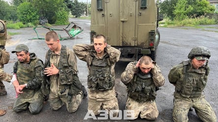 "Азов" взял в плен новую группу русских военных: они будут хорошо питаться и лечиться. Фото - 285x160