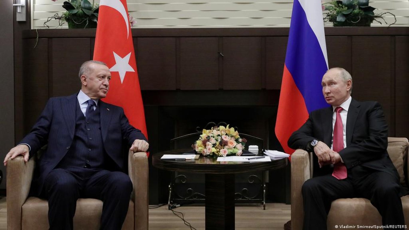 Встреча путина и Эрдогана: The Washington Post узнал, о чем будет просить российский диктатор