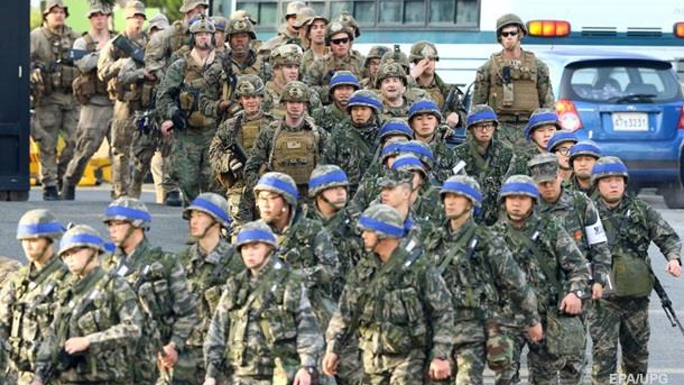 Южная Корея и США начали масштабные совместные военные учения