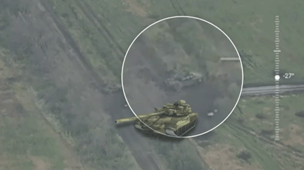 У Генштабі показали, як ЗСУ знищили бойовий танк РФ - 285x160