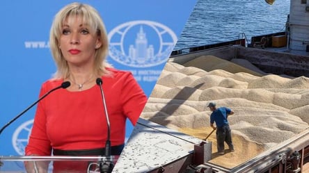 Очернить россию: Захарова "анонсировала" диверсию на одном из судов, которое экспортирует зерно из Украины - 285x160