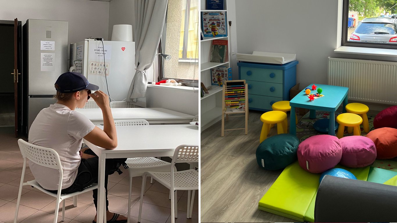 Психолог, питание, комната для релаксации: как помогают украинским беженцам с инвалидностью в Польше - 250x140