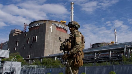 Российские пропагандисты засветили военную технику рф на Запорожской АЭС (видео) - 285x160