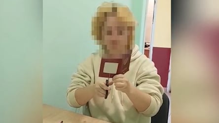 Крымчанка на украинской границе порвала российский паспорт - 285x160
