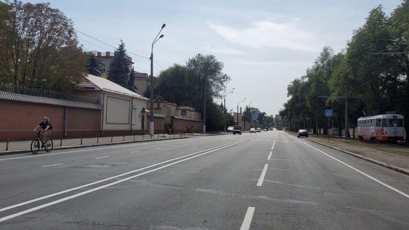 В Одессе на Люстдорфской дороге нанесли новую разметку: что изменилось