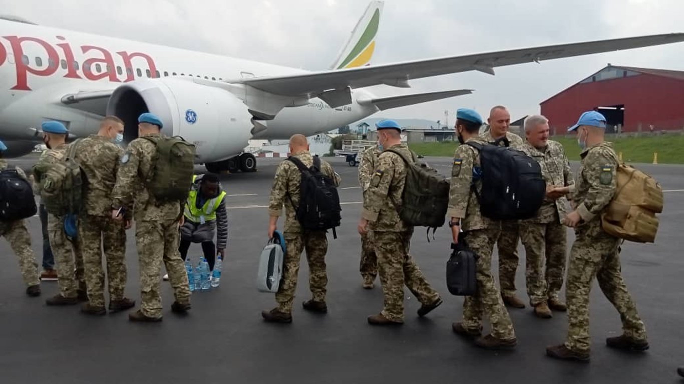 Українських миротворців офіційно вивели з Конго