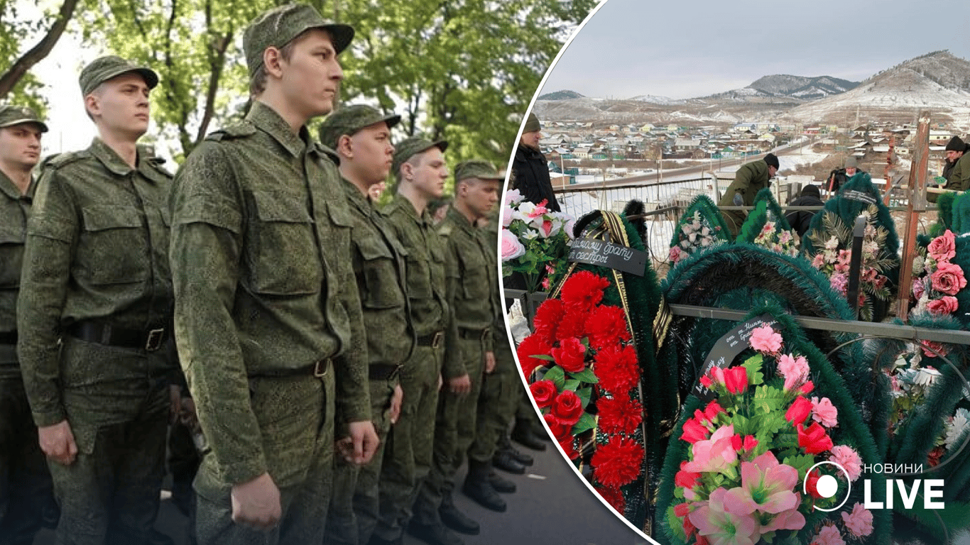 У росії військкомати полюють на мертвих чоловіків