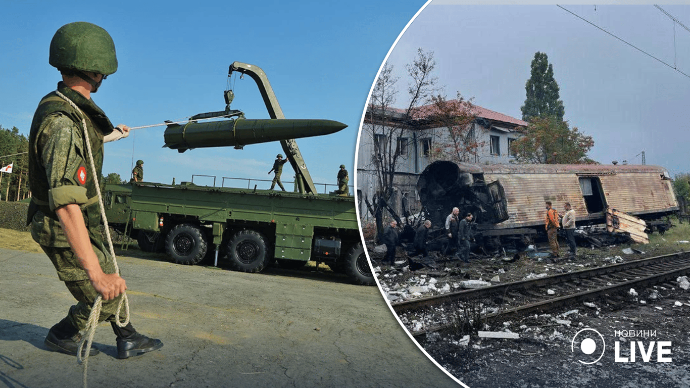 Загарбники влучили ракетами у вагони з тілами окупантів у Харківській області