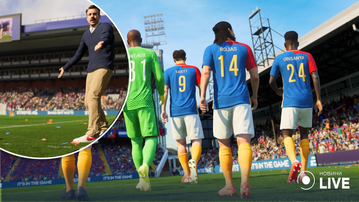 EA Sports сделает сериал Тед Лассо частью FIFA 23
