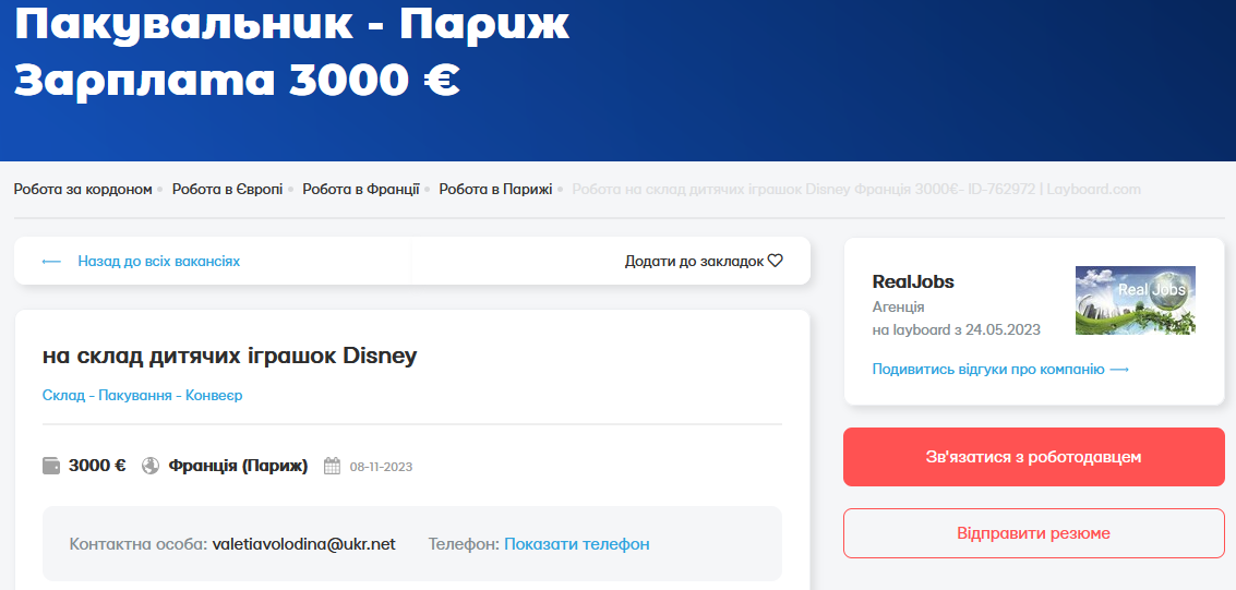 Зарплата до 3 000 евро - во Франции нужны упаковщики на склад игрушек Disney - фото 1