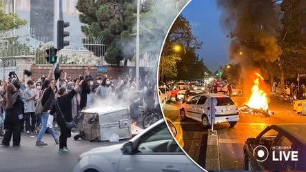 В Иране протестующие сбивают силовиков машиной, поджигают покрышки: уже десятки погибших - 285x160