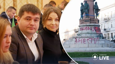 Как одесские депутаты проголосовали за судьбу памятника Екатерине II - 285x160