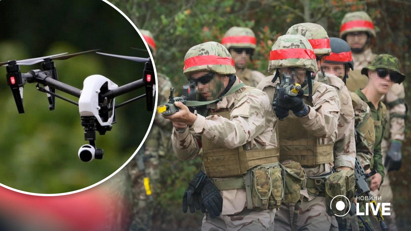 В Германии неизвестные из дронов шпионили за обучением украинских военных
