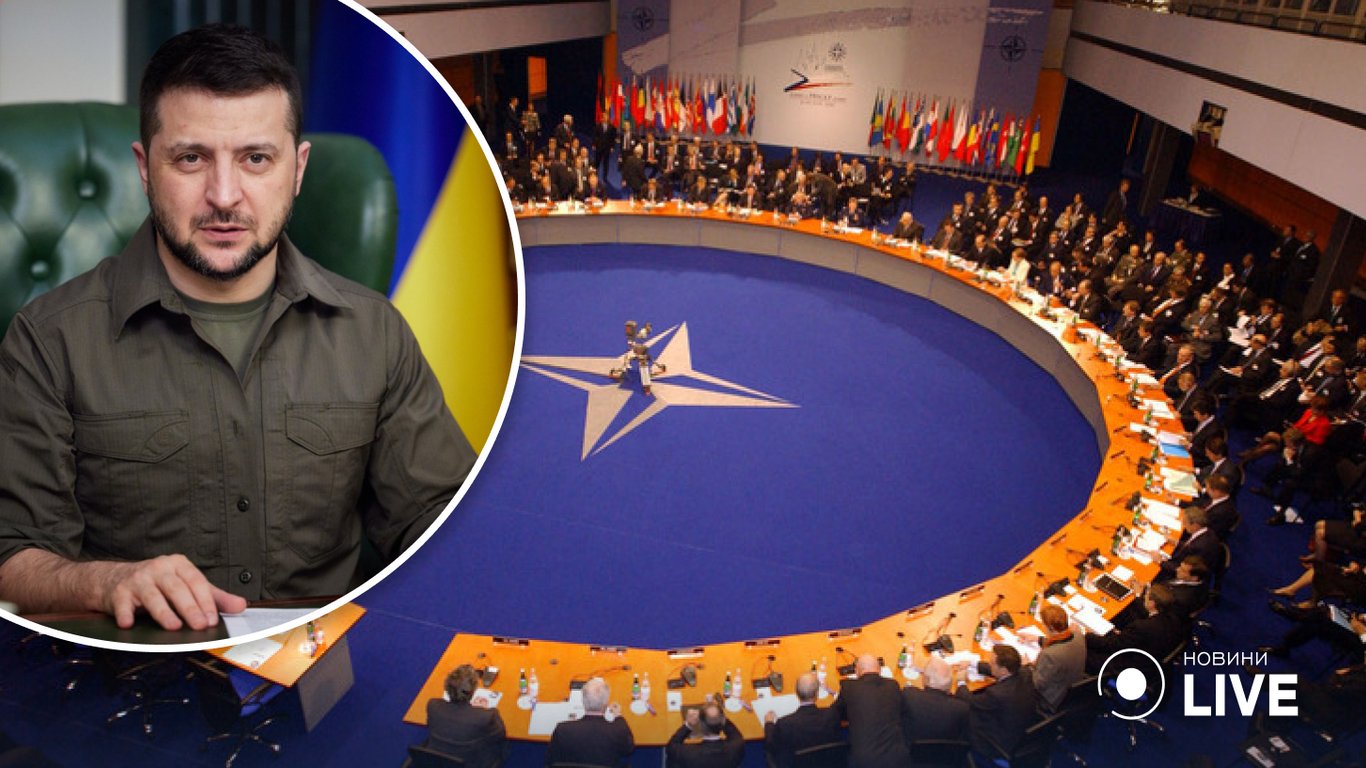 Зеленский обратился к девяти странам, которые поддержали вступление Украины в НАТО