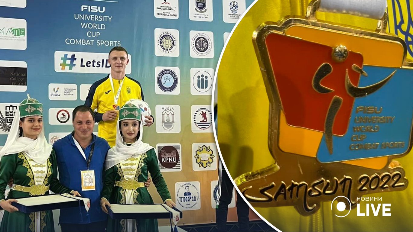 Спортсмен з Одещини став чемпіоном світу з боксу серед студентів