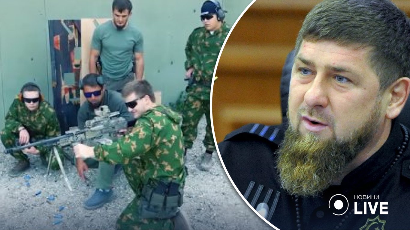 Кадиров заявив, що відправляє на війну в Україну своїх неповнолітніх синів