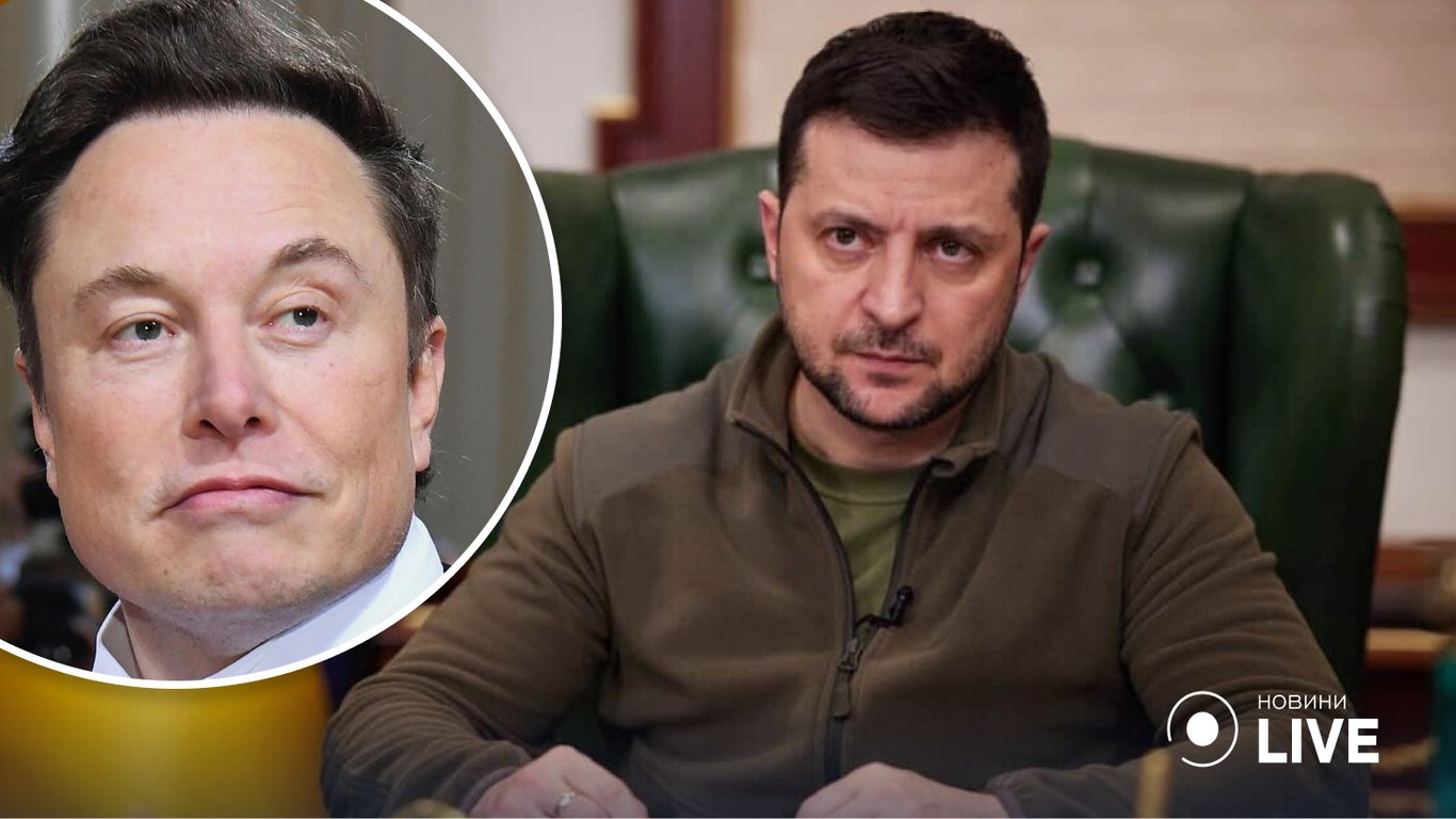 Зеленський відреагував на скандальні твіти Маска про Україну