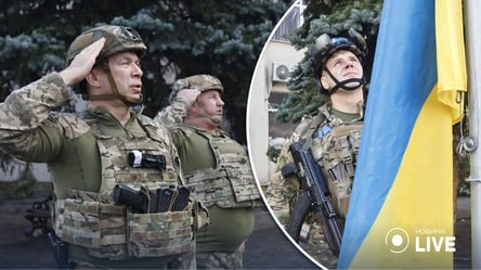 Над освобожденным Лиманом торжественно подняли украинский флаг: как все происходило - 285x160