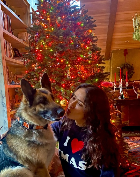 Колір свят — як ялинка Сальми Гаєк задала новий тренд 2026 року - фото 1