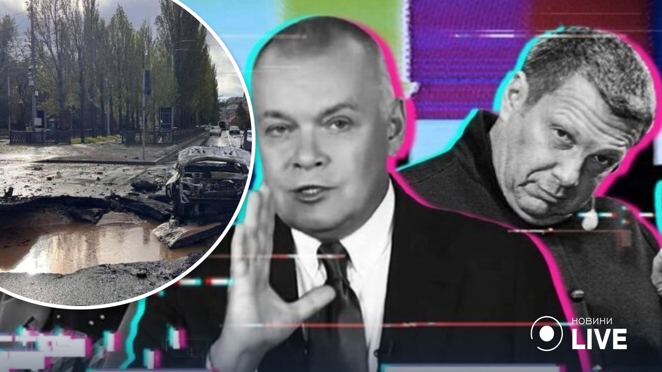 Російські пропагандисти б'ються в екстазі через обстріли України
