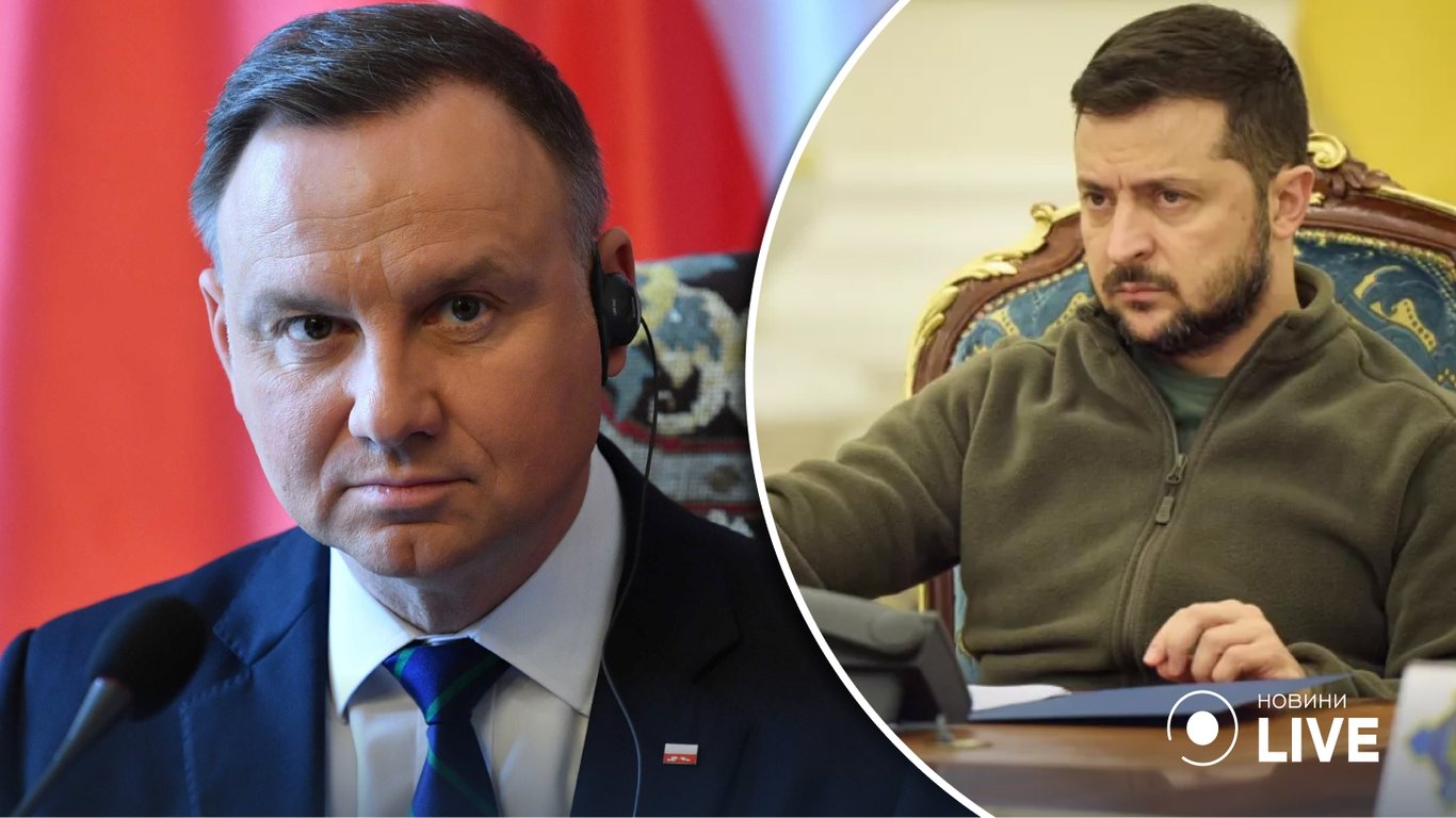 Зеленский провел разговор с Президентом Польши Анджеем Дудой: подробности