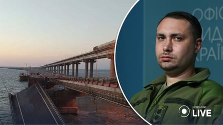 У ГУР прокоментували звинувачення на адресу Буданова щодо вибухів на Кримському мосту - 285x160