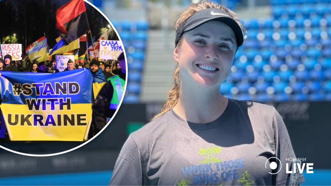 Теннисистка Элина Свитолина обратилась к украинцам