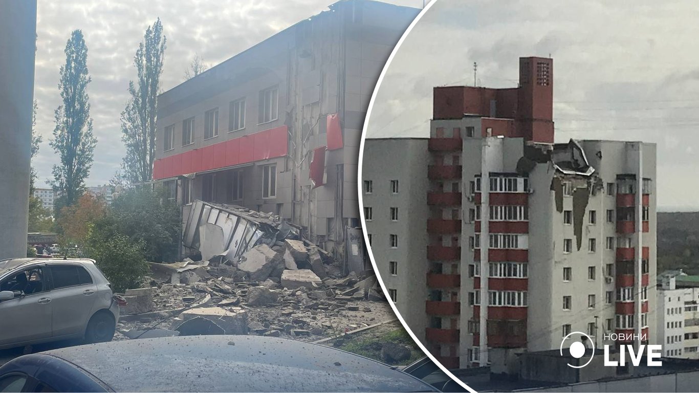 "Отрицательный запуск": россияне при обстрелах Украины попали в многоэтажку в Белгороде