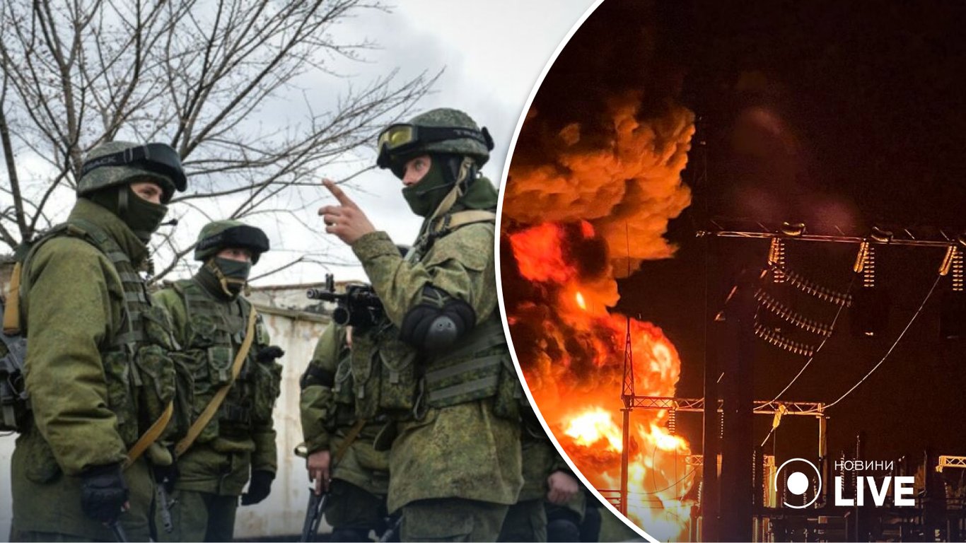 Взрыв в Белгороде - горит ТЭС - момент взрыва