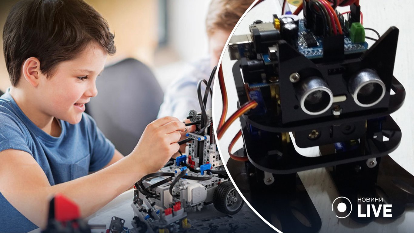 В Ізмаїлі діти безкоштовно навчаються створювати роботів