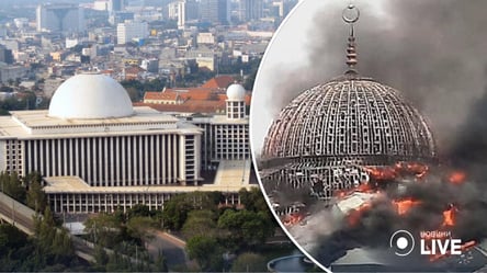 У Джакарті під час ремонту спалахнула найбільша мечеть - 285x160