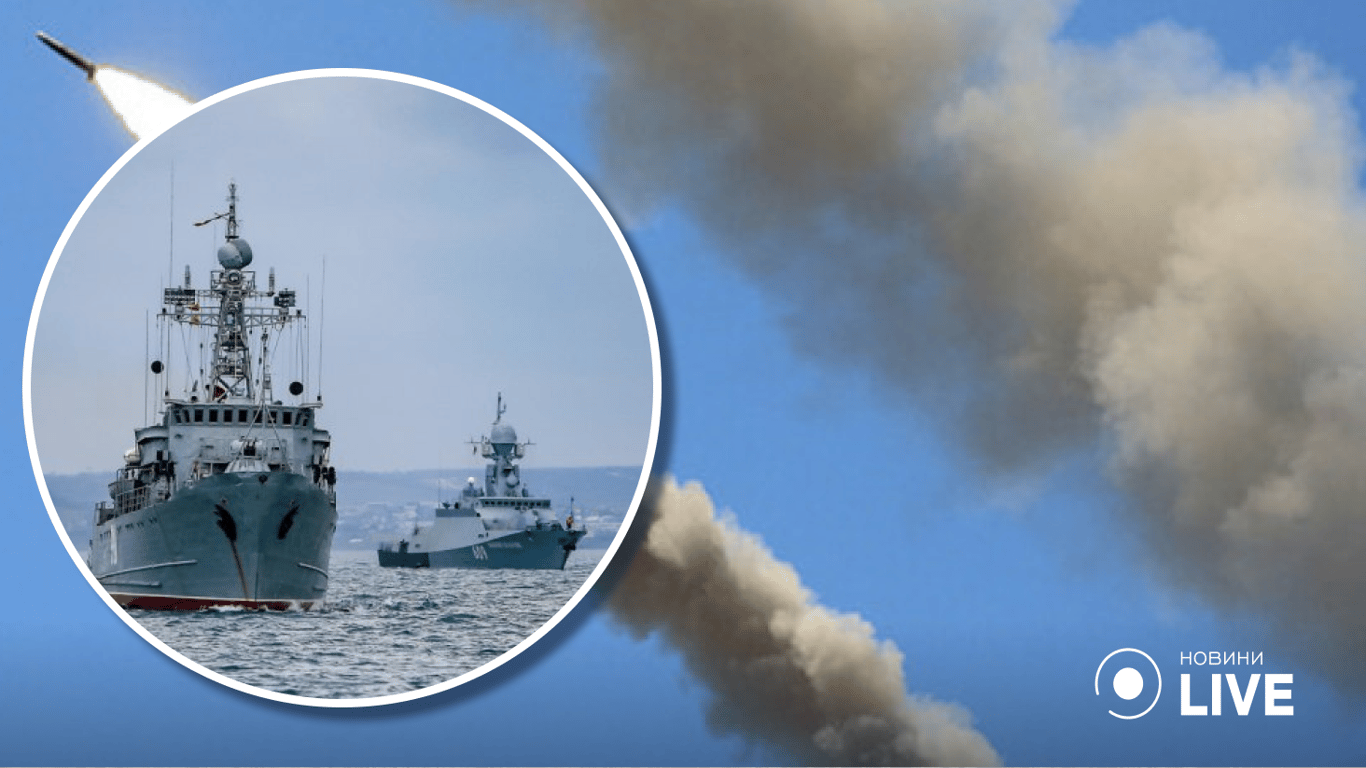 Оккупанты немного уменьшили количество боевых кораблей в Черном море