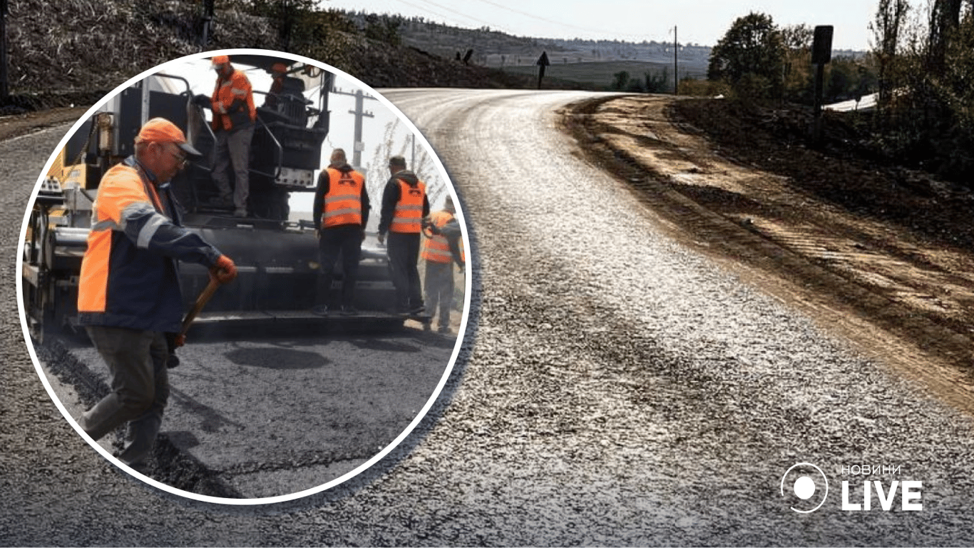 В Одесской области отремонтировали 5-километровый участок автодороги до границы с Молдовой