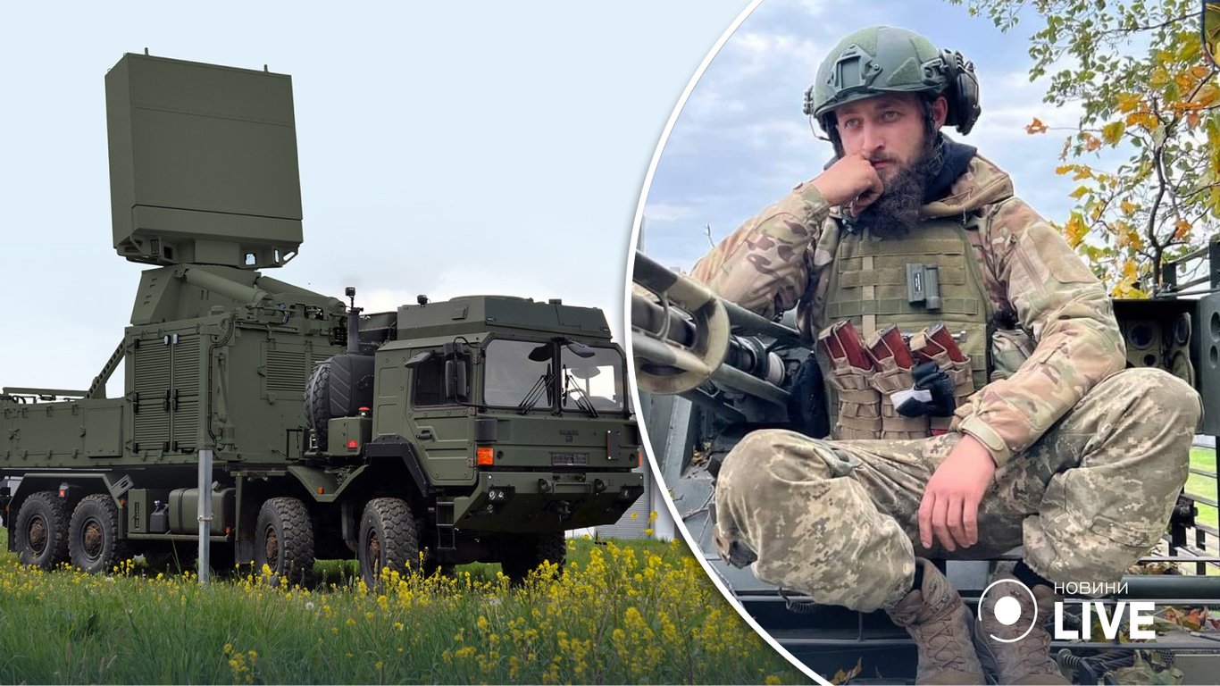 Украинские военные получили радиолокационную станцию для системы ПВО IRIS-T