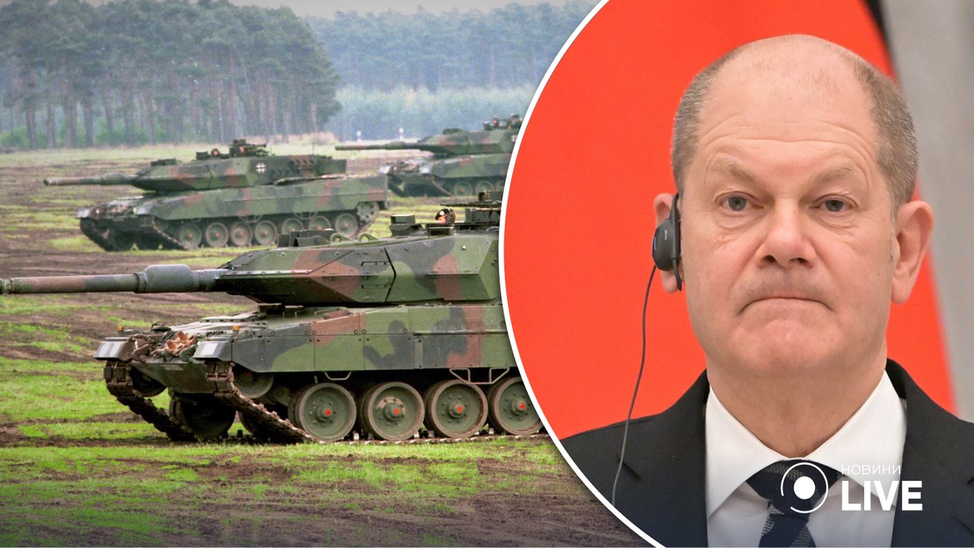 Шольц назвав чергову причину, чому Німеччина не надає Україні танки