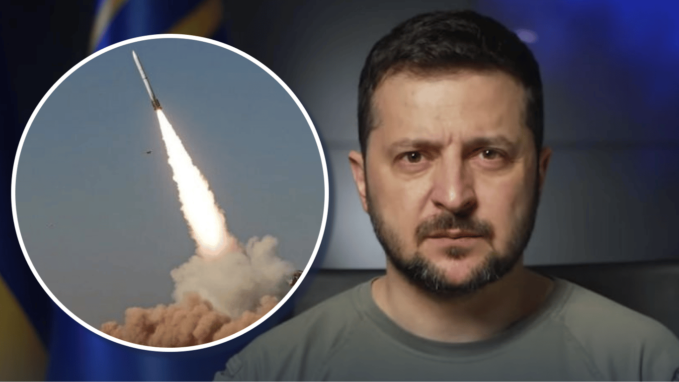 Зеленський розповів, скільки ракет випустила рф по Україні за вісім місяців