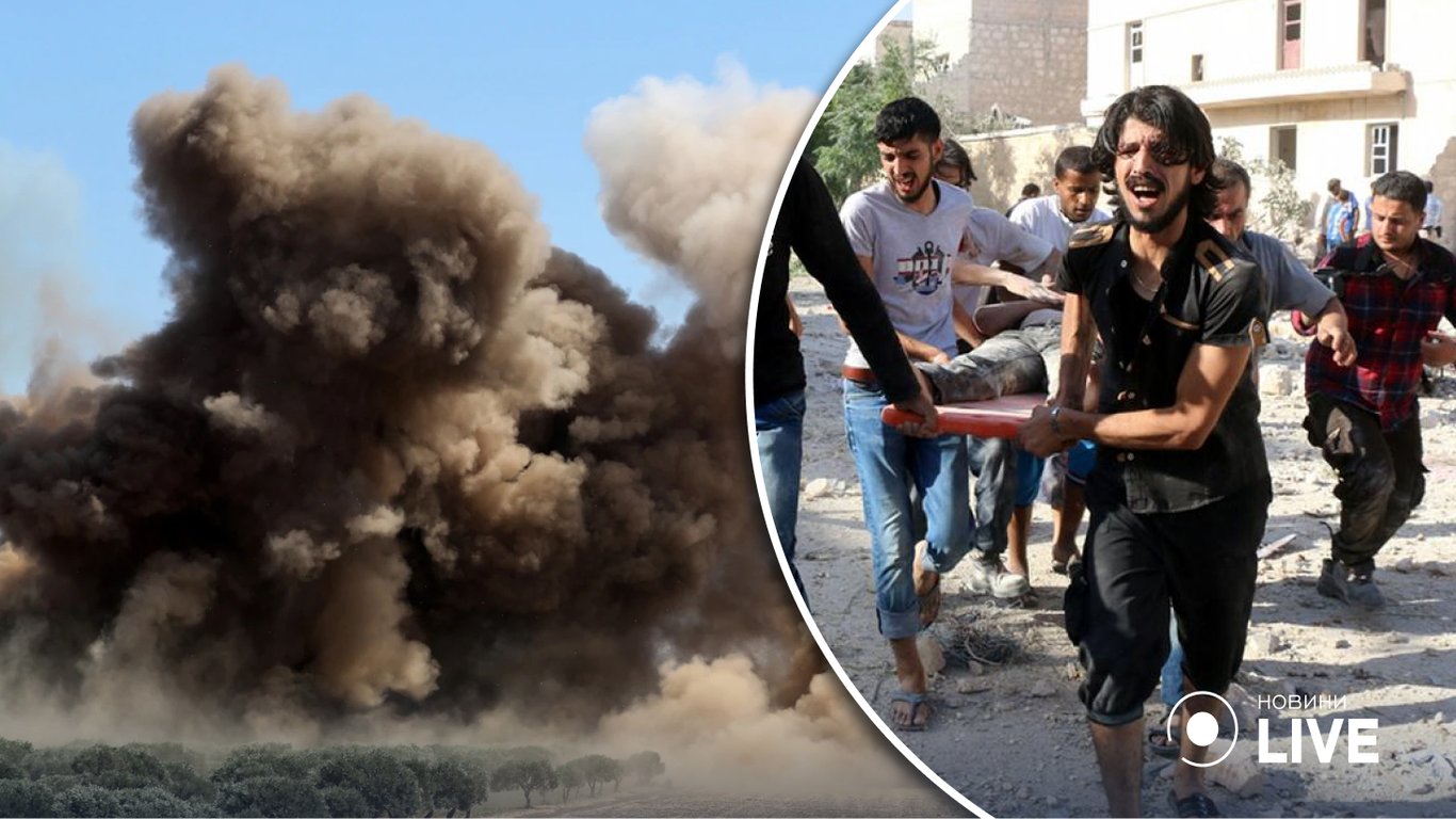 Россияне разбомбили лагерь сирийской оппозиции вблизи Идлиба, погибли люди