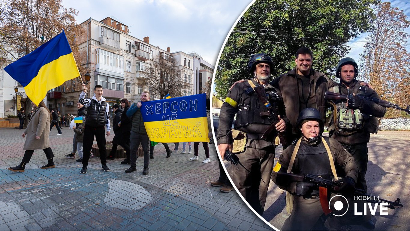 Украинские власти уже начали работу в освобожденном Херсоне